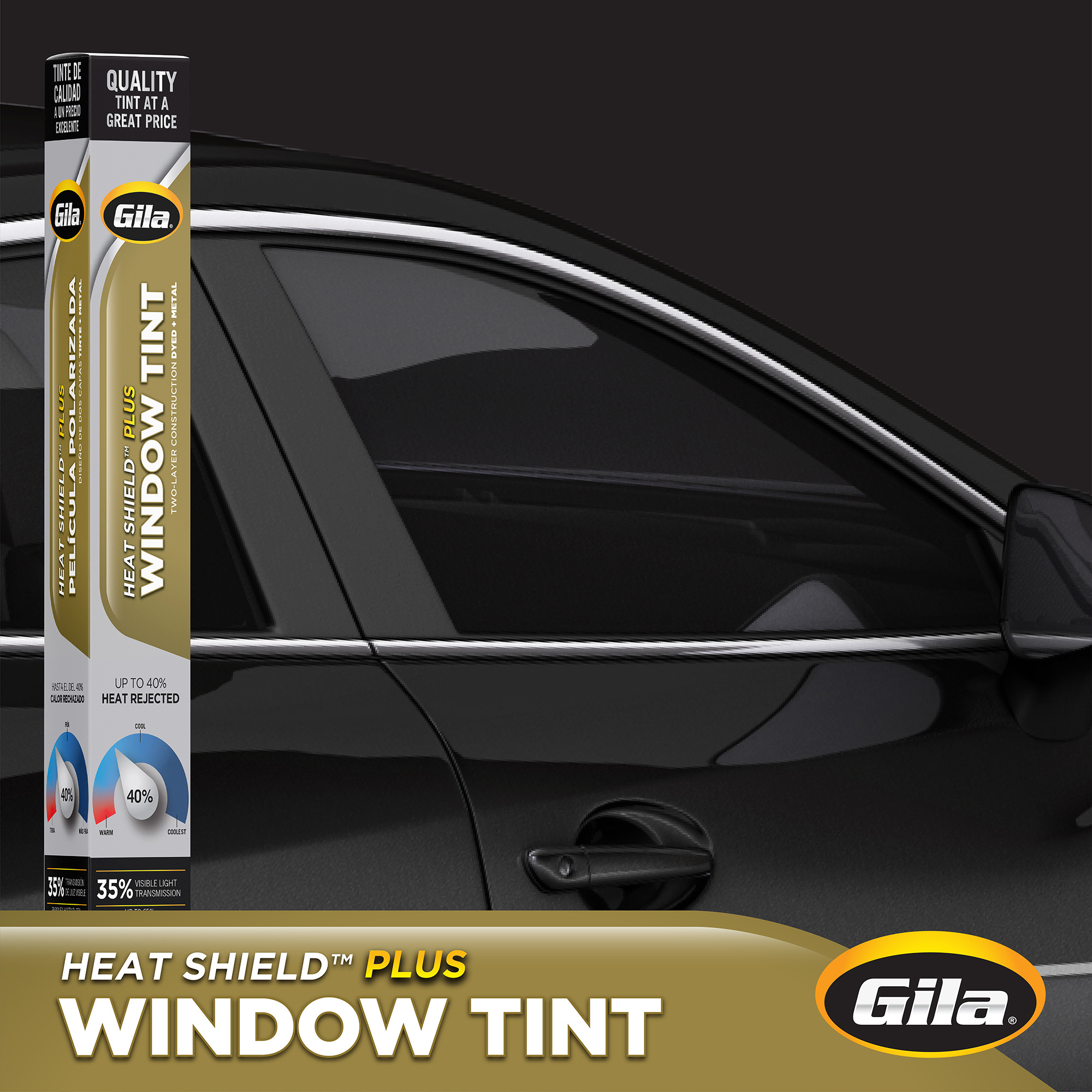 Heat Shield Plus 35 VLT Window Tint Gila Window Film
