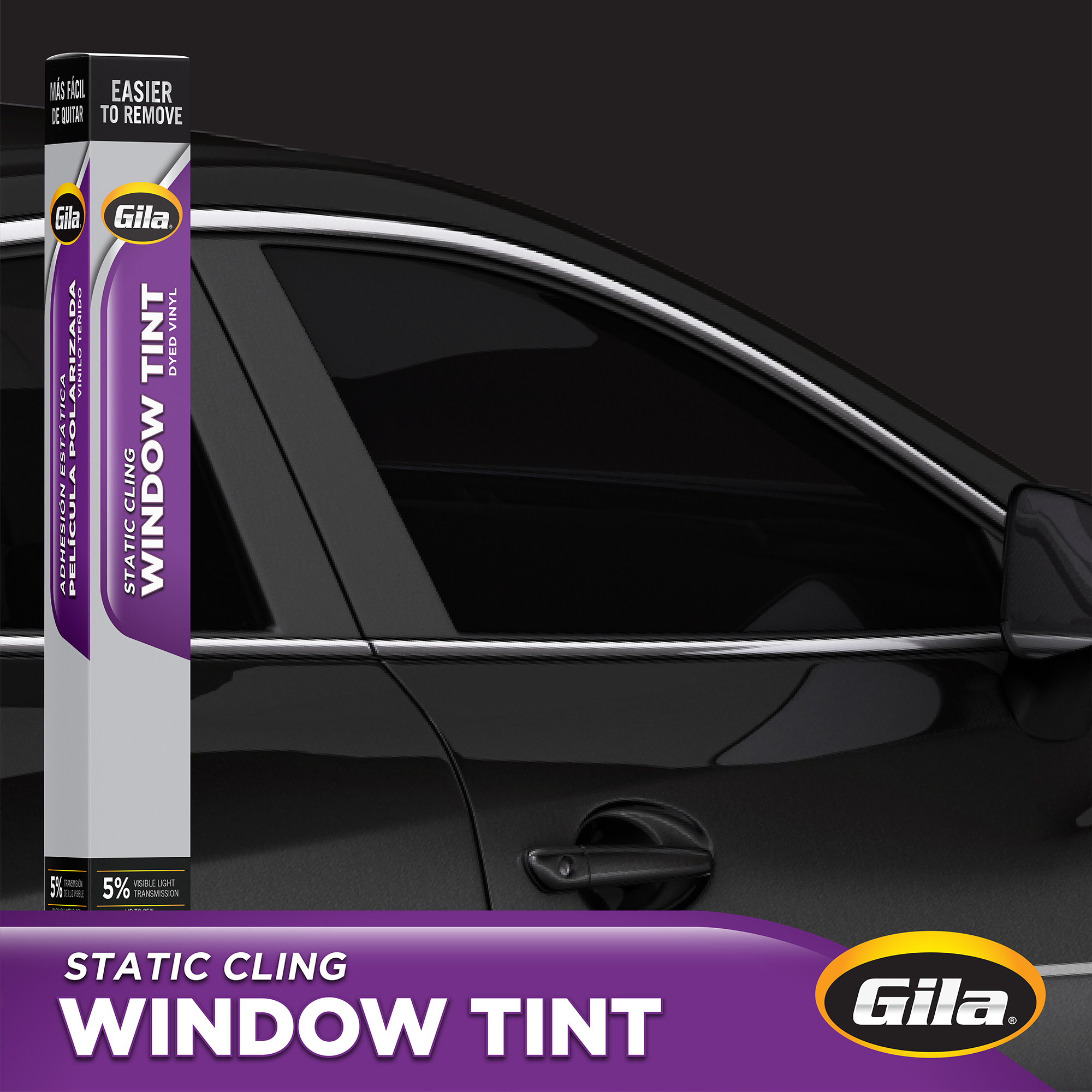 Static Cling 5 VLT Window Tint Gila Window Film